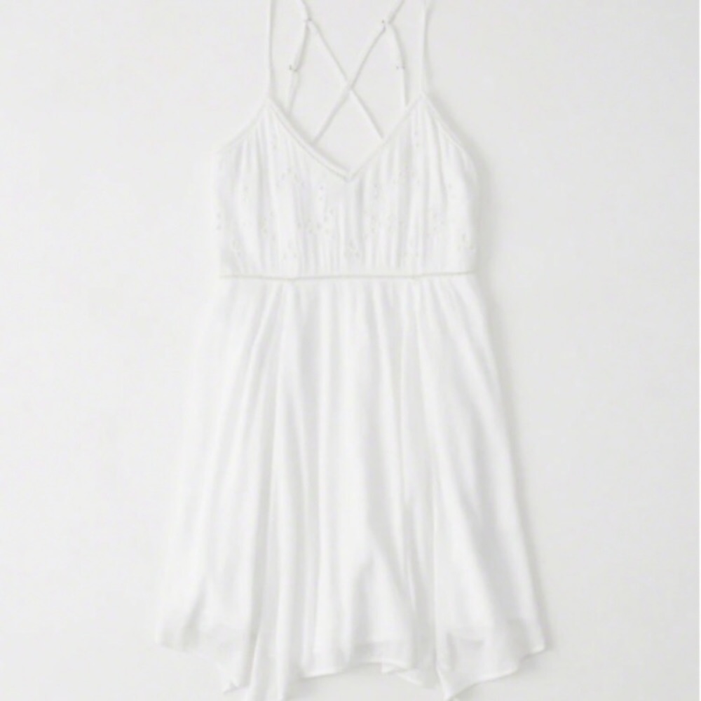 Abercrombie & Fitch Cutout Swing Dress - M - Picture 3 of 4